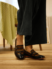 Vicconfy | Marguerite Leather Moccasin Oxford