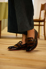 Vicconfy | Marguerite Leather Moccasin Oxford