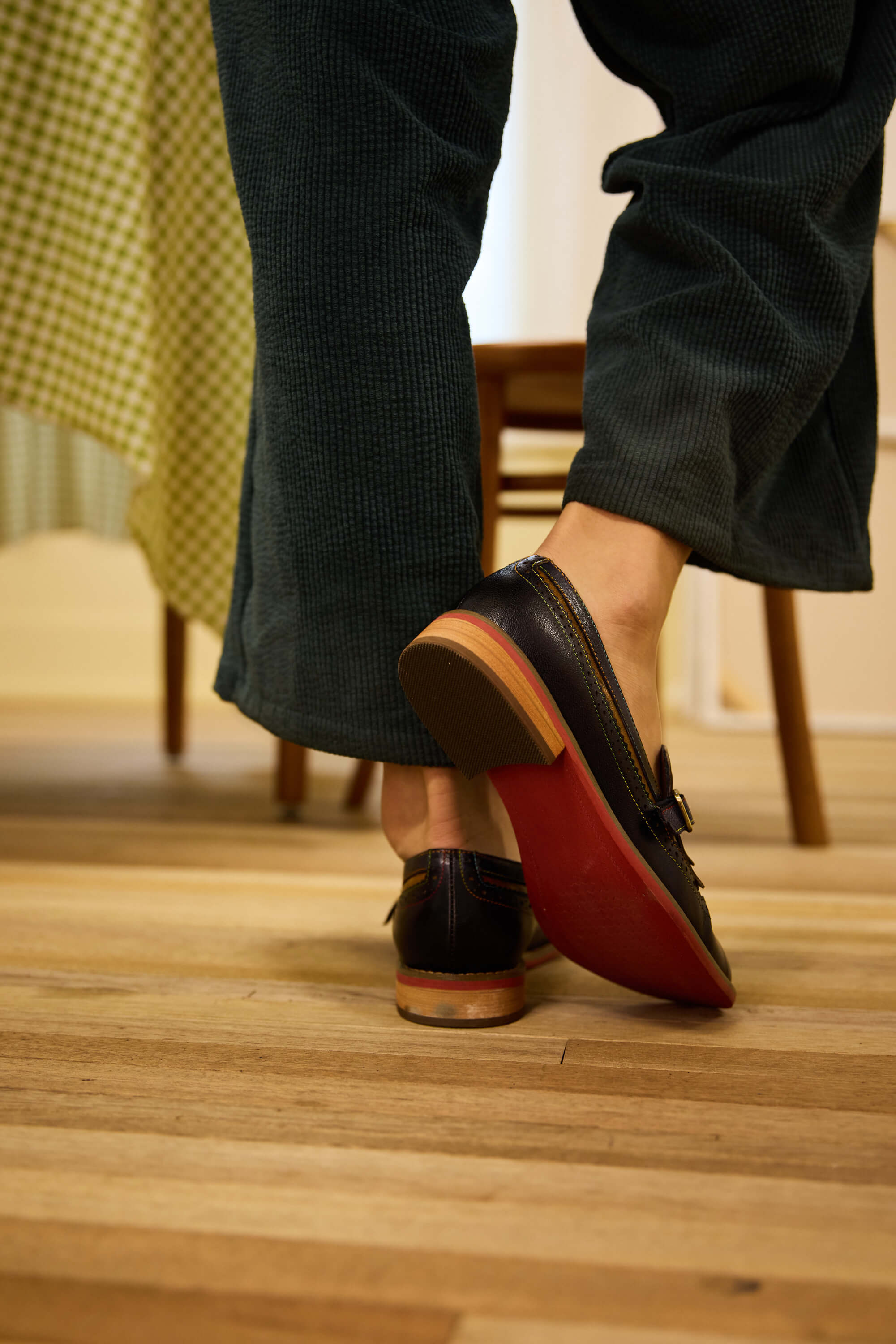 Vicconfy | Marguerite Leather Moccasin Oxford